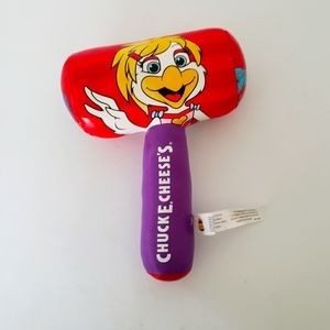 Chuck E Cheese Whack A Mole Soft Mallet Hammer Toy